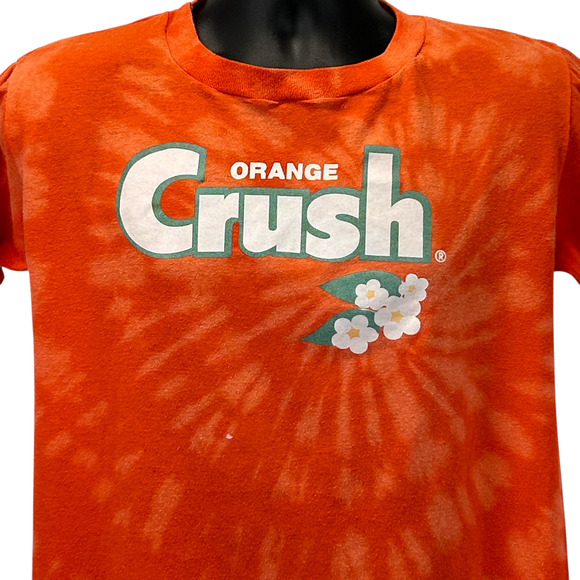 Vintage 70s Orange Crush T Shirt Soda Pop Cola Single Stitch Tee M Medium - Picture 1 of 9